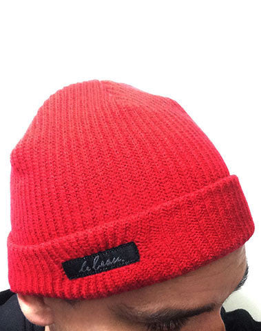 RED BEANIE