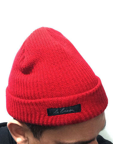 RED BEANIE